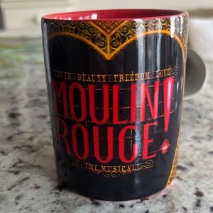 Moulin Rouge Black and Red Mug